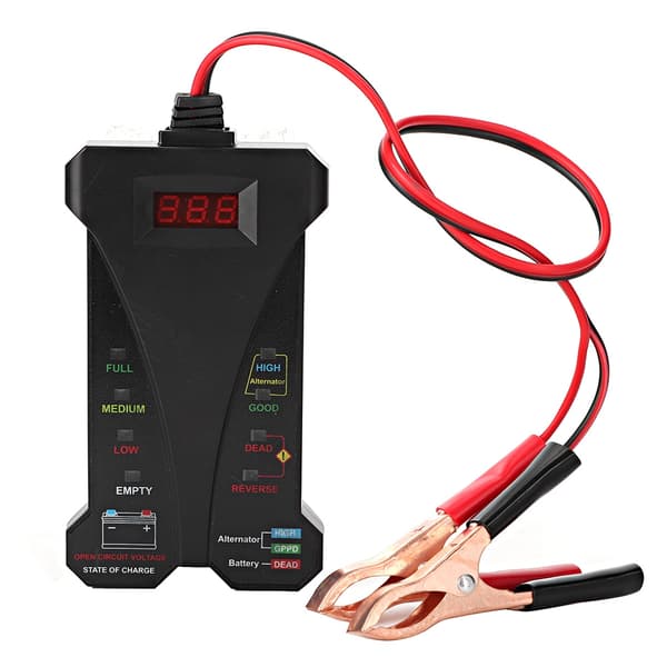 Digital Display 12V Bilbatteri Testare Analysator Diagnostikverktyg