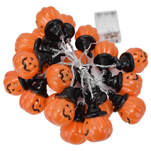 20 LED Kurpitsavaloketju - 3m Kaksoistila Koristevalot Halloweeniin & Juhliin Koti- ja Pihakoristeluun