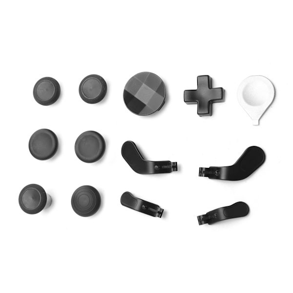 Spelkontroll-Joystick- och Paddelbyte Tillbehör Ersättning för Xbox One Elite Series 2-kontroll Svart