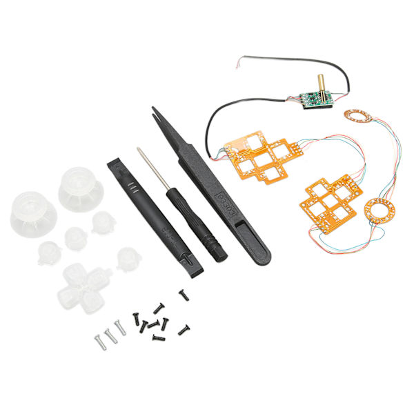 Face-knappar LED-kit Professionell DIY LED-upplyst knappmodul för PS5-spelkontroll