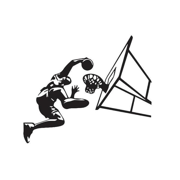 1 set Basketboll Väggdekor