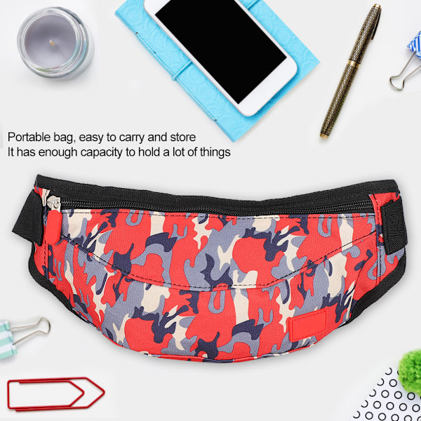 Kangas Camouflage Yhden Olkapään Messenger Säilytyskassi Kannettava Pakkaus Switch Lite -konsolille Camouflage Red