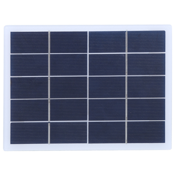 3W 5V Polykrystallinsk Solcellepanel DIY Batterilader