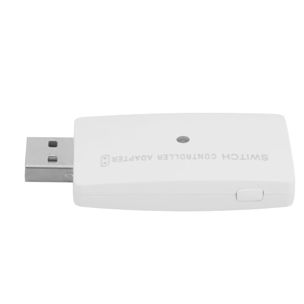Bärbar USB trådlös Bluetooth Controller Adapter Handtag Converter för PS4 Switch Game ConsoleWhite
