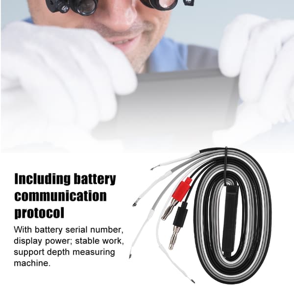 iPhone 6 6s 7 8 X XR XS Max Batteri Decoder Strømkabel