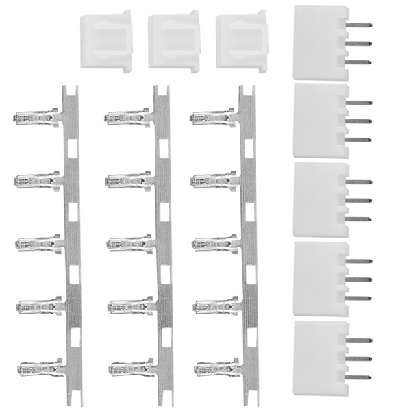 5 par sæt 2S 3S 4S 2-4-polet JST-XH han- og hunbalanceringslader-stik (2S)