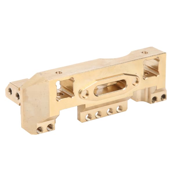 Messing Front Servo Stand Mount til TRX4 1/10 RC Crawler Spil Hjul Tilbehør