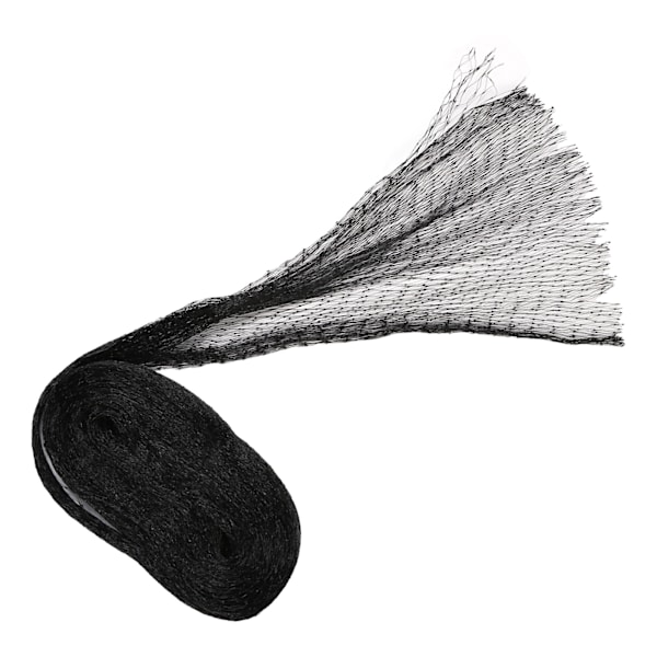 Fuglenet med 50 stk. Kabelbinder Nylon Have Net Anti Fugl Mesh Plante Skadedyr Net til Grøntsager Frugt Sort