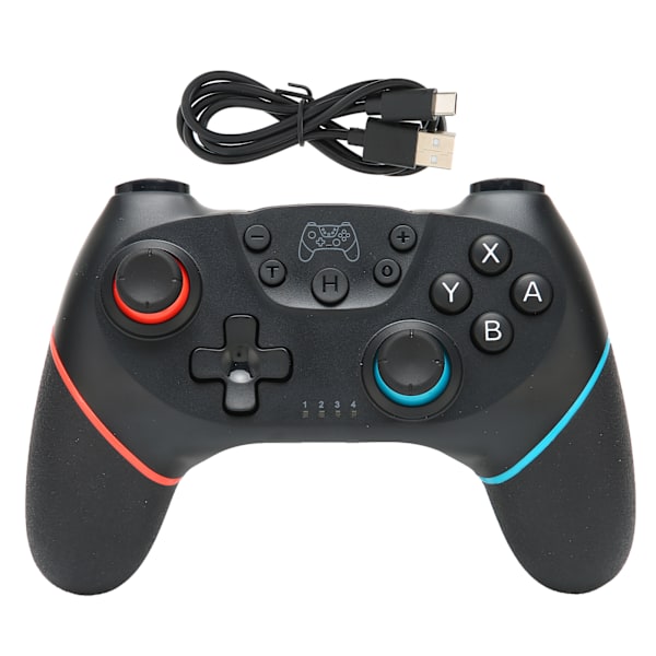 Bluetooth Trådløs Spillkontroll for Switch med Dobbel Vibrasjon 6-akser