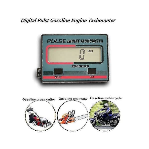 Multifunctional Handheld Tachometer - Inductive Chainsaw Lawn Mower Gasoline Engine Timing in Minutes Tac