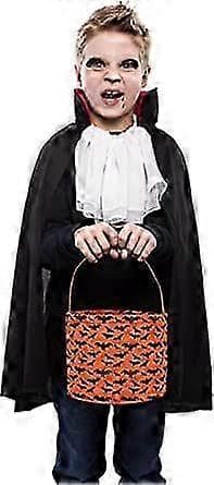 Halloween Knask-eller-knep-pose - Flaggermusdesign Godteribøtte for Britiske Barn
