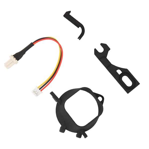 Konsolfläkt 3D-utskriftsfäste Kit Ersättningsmini Brushless Kyllfläktfäste för SEGA Dreamcast DC