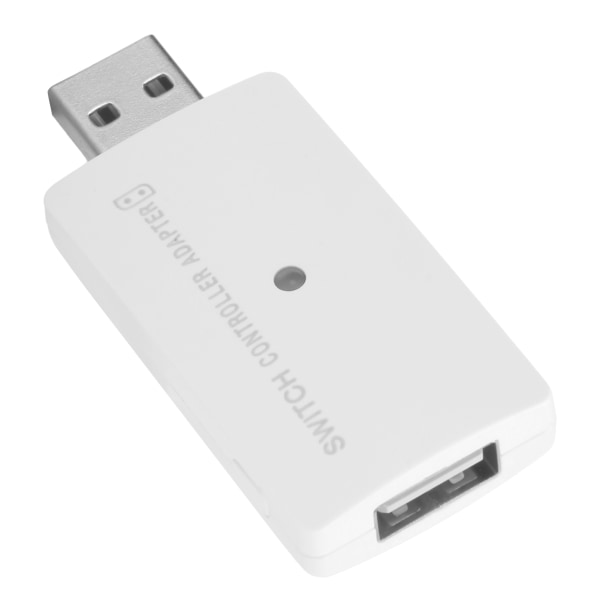 Bärbar USB trådlös Bluetooth Controller Adapter Handtag Converter för PS4 Switch Game ConsoleWhite