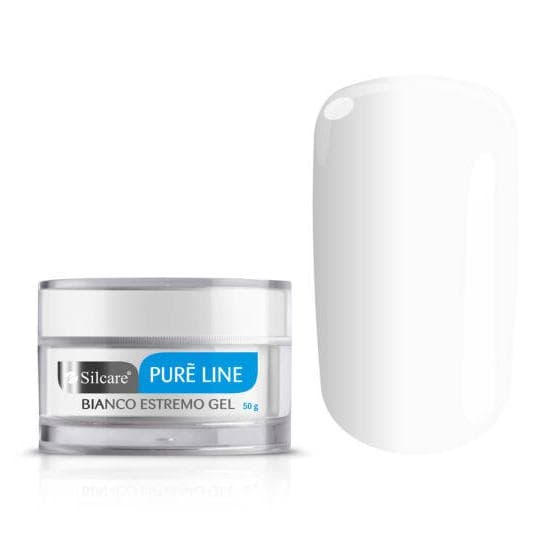 【bt02】Pure Line - Builder - Bianco White - 50 gram - Silcare White Vit