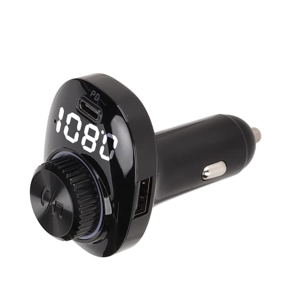 C19 20W Rask Bil USB-Lader FM-sender Håndfri 12-24V