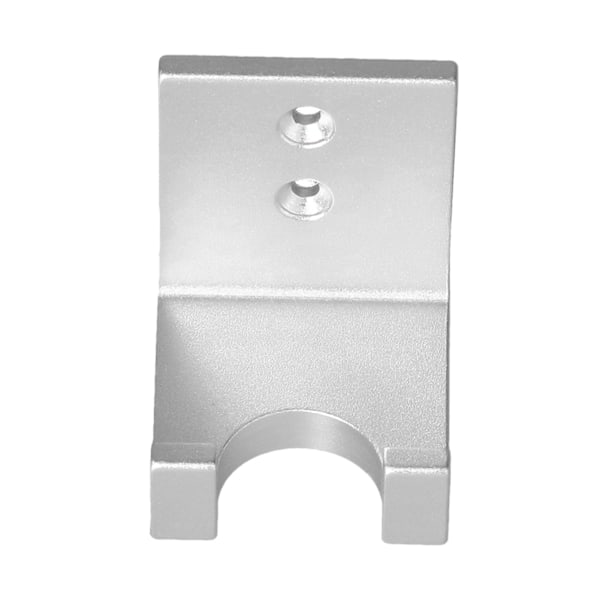 Kaffetamperväggfäste i aluminiumlegering med viskos och perforerad design - Silverfärgad hållare för dubbla ändamål