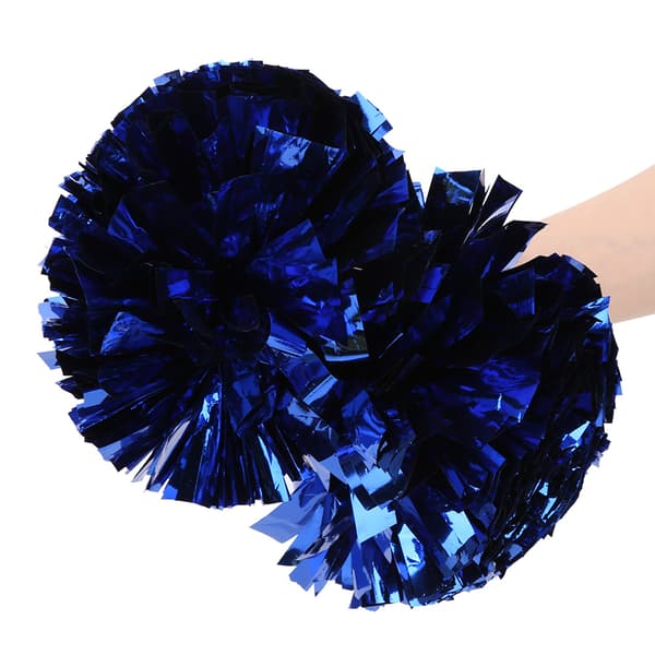 Cheerleading Pompomer Blå Blomsterbold Danse Tilbehør