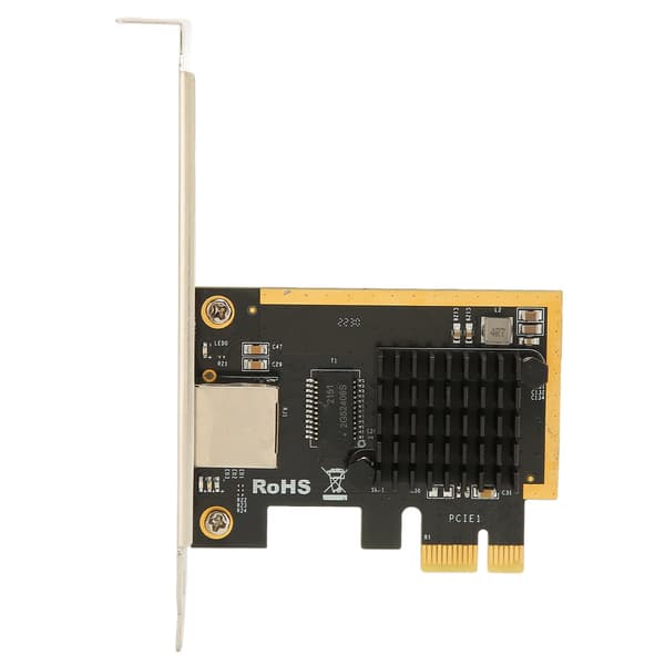 2,5 Gbps PCIe Ethernet Nettverkskort Full Half Duplex Stabil Overføring for PC Stasjonær
