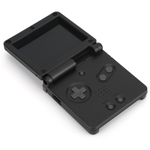Beskyttende ABS-deksel for Nintendo Game Boy Advance GBA SP - Reparasjonssett, Svart