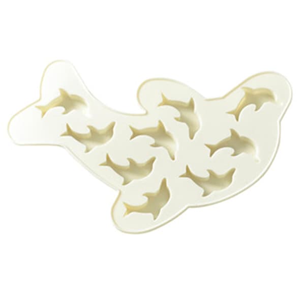 Isform Silikon Söt Delfinform Isform Chokladform Köksredskap Beige