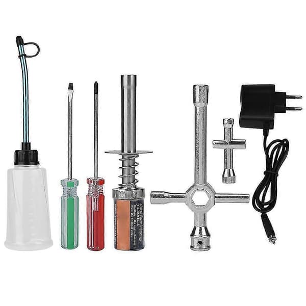 RC Nitro Starter Kit Glødepluggtenner med lader RC Lastebil Buggy Bil for HSP Redcat (EU-plugg)