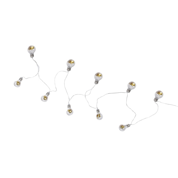 Golden Star E27 LED-ljusslingor - 100 Koppartrådslampor, USB & Batteridriven för Bröllop, Hem, Fester & Semesterdekorationer