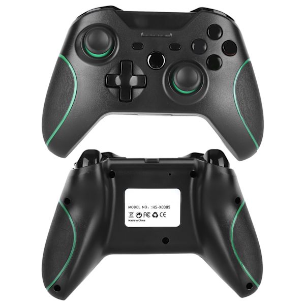 Trådløs Kontroller 2.4G Gamepad Joystick med Dobbel Motor Vibrasjonsfunksjon for Xbox One/PC/PS3