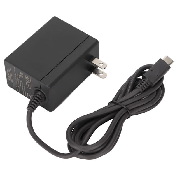 Strømadapter til Switch, Bærbar Hurtig Opladning Spilkonsol AC Adapter til Switch 100‑240V US Stik