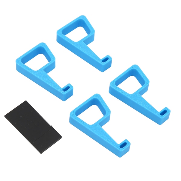 4 kpl PS4:lle Slim Slim Heightening Bracket Lämmönpoistopelikonsoli Vaakasuora korotuspidike PS4 Slim -lisävarusteille Sininen