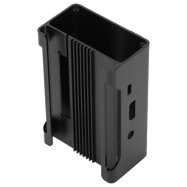 Metal Beskyttelsesetui Holdbart CNC-bearbejdet Aluminiumlegeringsetui til Raspberry Pi 3rd Sort