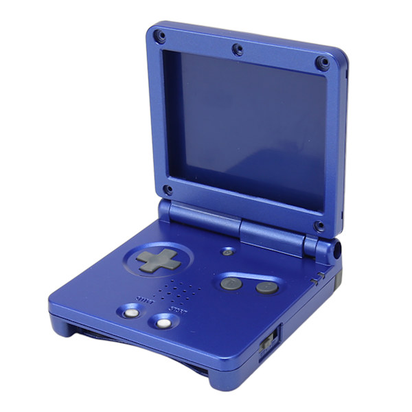 Spillkonsollskall for GBA SP Erstatning Fullt Hus Skall med Knapper for Gameboy Advance SP Blå