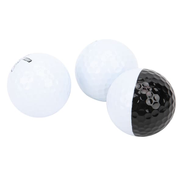 3 stk. Gummi golfbolde Driving Range Træningsbolde Golfklub ekstra tilbehør
