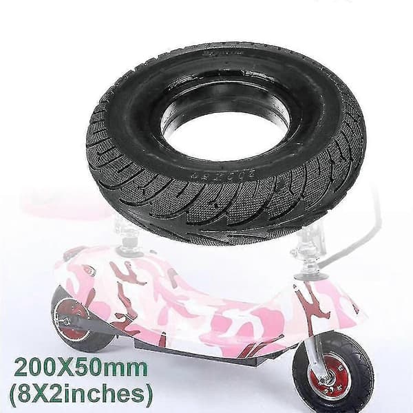 8 tommers scooterdekk 200x50 solid dekk for Speedway Ruima Mini 4 Pro GuanGuan