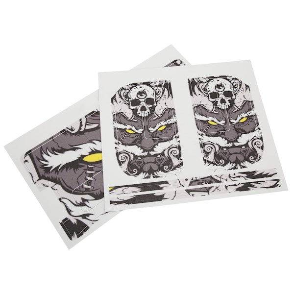 Spilkonsoll Sticker Cool Funny Ridsefast Støvbestandig Spilkonsoll Beskyttelsesdæksel til Steam Deck Darkwatch