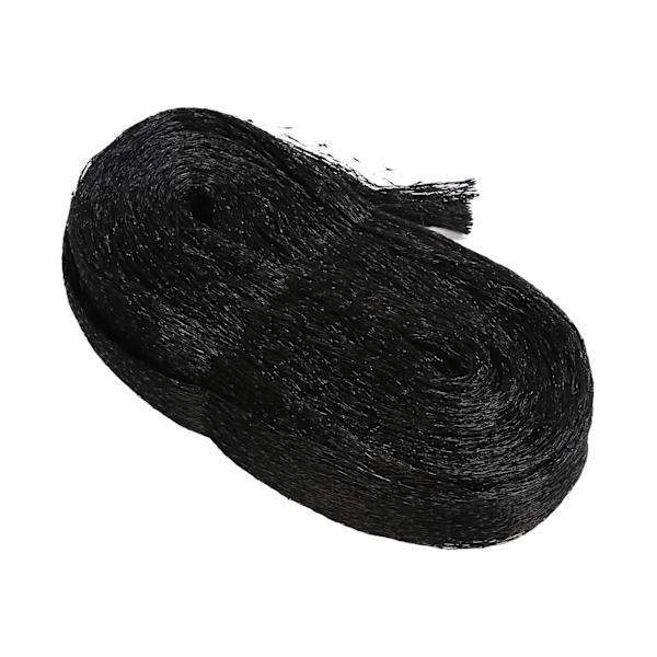 Fuglenet med 50 stk. Kabelbinder Nylon Have Net Anti Fugl Mesh Plante Skadedyr Net til Grøntsager Frugt Sort