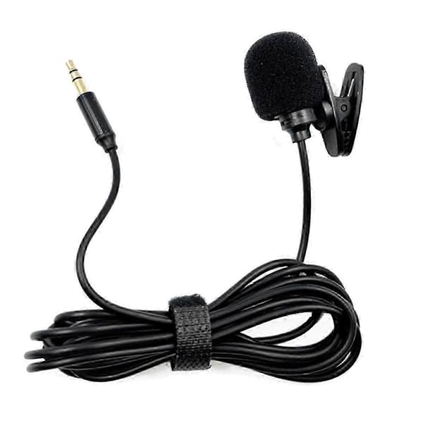 Lavalier Mikrofon Mic Stereo Audio Mini Kablet Mic 3,5 mm Stik til Lydkort Kamera PC Desktop Comp