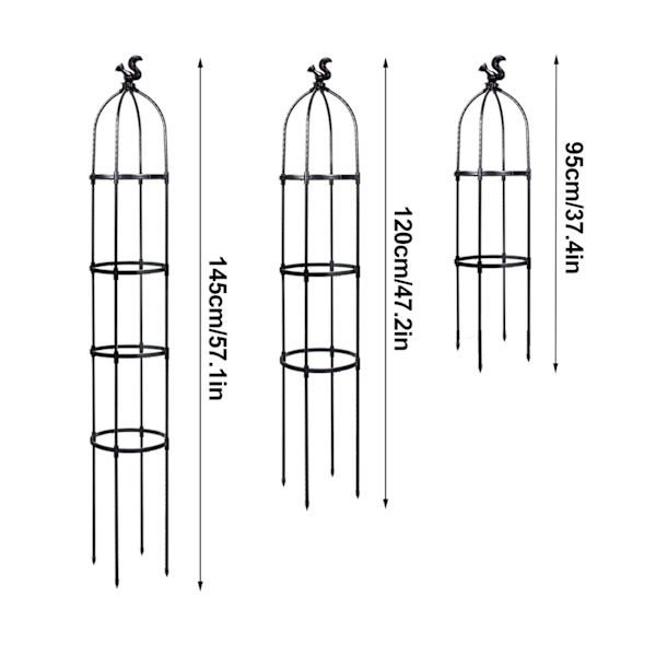 Klatrestativ for hagearbeid: Perfekt støtte for dine klatreplanter