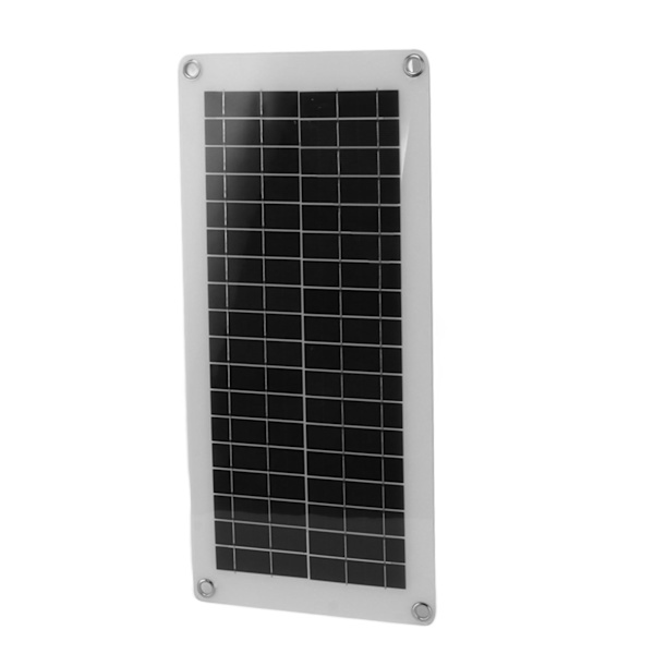 Solpanel Kit Polykristallin 100A Styrenhet 10W 18V Solladdningspanel med Batterilåda Pump för Bilcamping