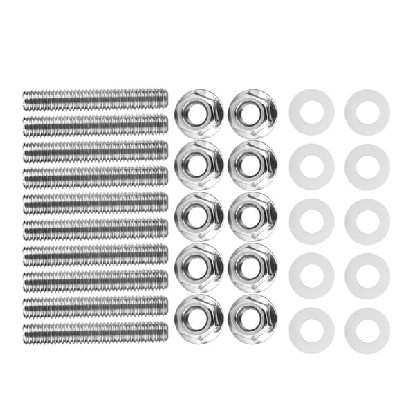Rustfrit stål sort udstødningsmanifold Header Stud Bolt Kit til Honda Acura