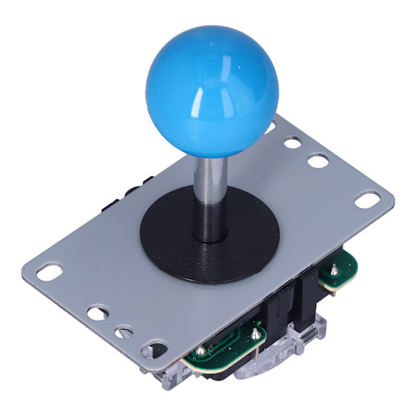 Arcade Joystick Klassisk 5-polig 8-vägs Arcade Joystick Ersättningsdelar för Xbox 360 för PS2 för PS3 Blå