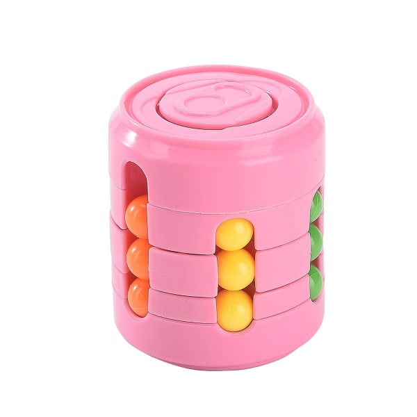 Barnartiklar Stressavlastande leksaker Fingertop Pussel Högkvalitativ abs Kullager Spinner rosa