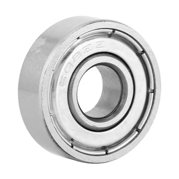 10 kpl 608ZZ kaksinkertaisesti suojattuja korkean hiilipitoisen teräksen kuulalaakereita - Koko: 8x22x7mm