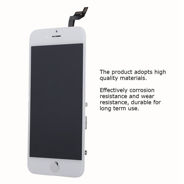 iPhone 6S LCD Touch Screen Assembly Kit med Skruetrækker Hvid