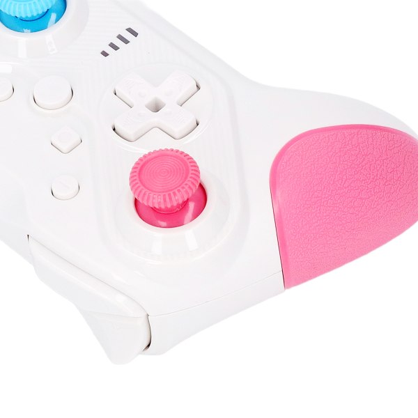 Kabelansluten spelkontroll 4 programmerbara knappar 6 axelsensor USB kontrollkonsol Rosa Blå