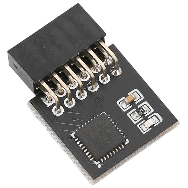 TPM 2.0 Sikkerhedsmodul 12pin Krypteringsprocessor til PC Systemkomponenter