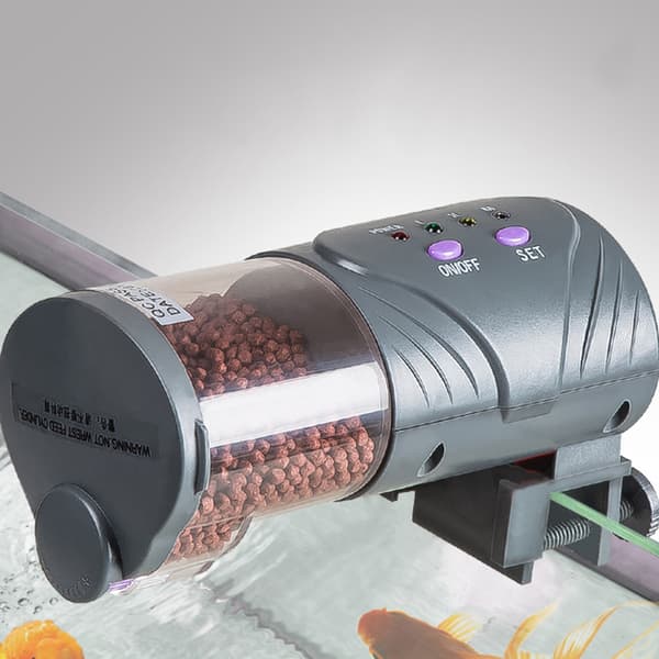 Automatisk fiskefoderautomat med timer til akvariefisketank