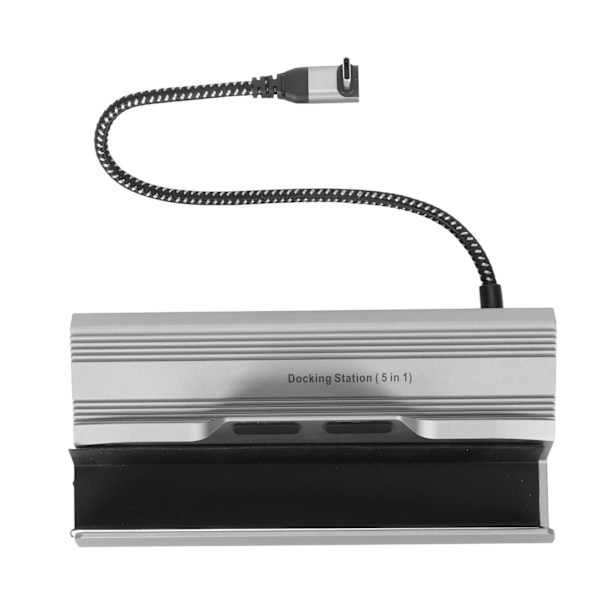 Dockningsstation för Steam Deck 5-i-1 PD-strömförsörjning 3xUSB3.0 HD Multimedia Interface Dockningsställ för Steam Deck V258A