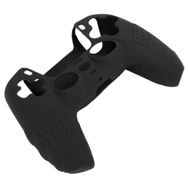 Matvarekvalitet Sklisikker Silikon Spillkonsollbeskyttelse Gamepad Håndtak Grep for PS5 Joystick (Svart)