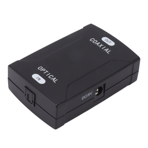 Koaksial Optisk Konverter Digital Lydkonverter Tosidig SPDIF Optisk Lydadapter Repeater