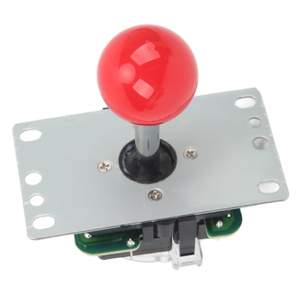 DIY USB Controller Computer Rocker Game Stick Joysticks med kontrolchip til Arcade Game Rød